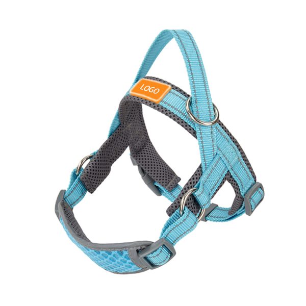 Small Medium Dogs Adjustable Breathable Dog Harness With Handle