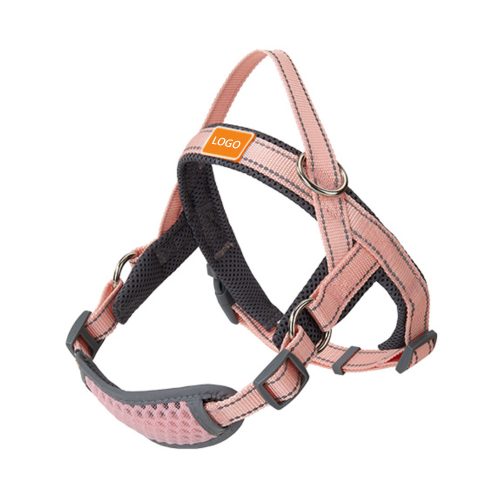 Small Medium Dogs Adjustable Breathable Dog Harness With Handle Small Medium Dogs Adjustable Breathable Dog Harness With Handle