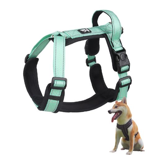 Polyester Dog Harness For Puppy Adjustable Nylon Pet Chest Back Traction Rope Polyester Dog Harness For Puppy Adjustable Nylon Pet Chest Back Traction Rope