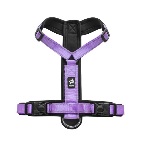 Polyester Dog Harness For Puppy Adjustable Nylon Pet Chest Back Traction Rope