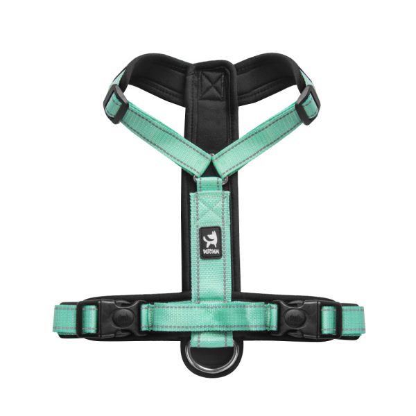 Polyester Dog Harness For Puppy Adjustable Nylon Pet Chest Back Traction Rope