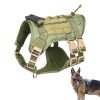 Adjustable Training Tactical Harness For Dogs Working Dog Harness Adjustable Training Tactical Harness For Dogs Working Dog Harness