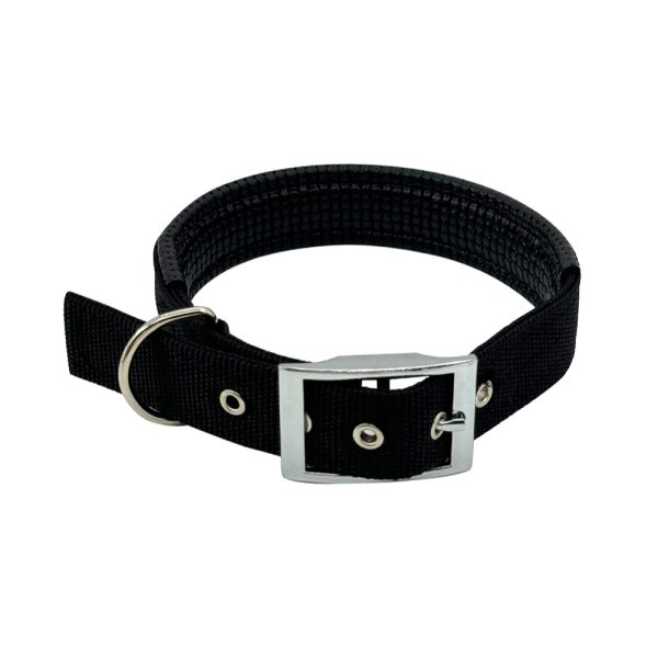 Adjustable Nylon Dog Collar With Metal Buckle Durable For All Dog Sizes Adjustable Nylon Dog Collar With Metal Buckle Durable For All Dog Sizes
