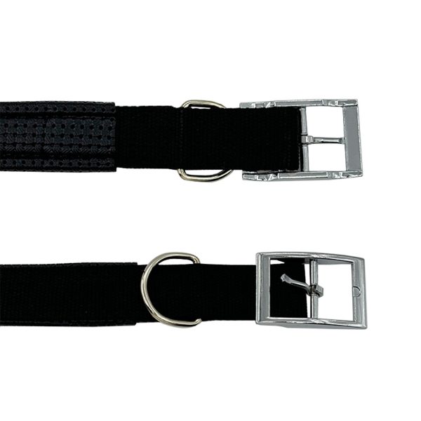 Adjustable Nylon Dog Collar With Metal Buckle Durable For All Dog Sizes Adjustable Nylon Dog Collar With Metal Buckle Durable For All Dog Sizes