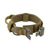 Nylon Tactical Dog Training Collar With Heavy Duty Metal Buckle Nylon Tactical Dog Training Collar With Heavy Duty Metal Buckle