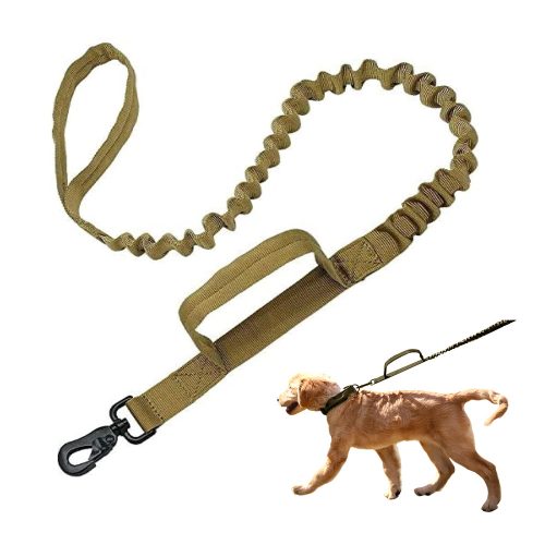 Two Handle Training Dog Leash For Medium And Large Dogs Custom Nylon Tactical Dog Leash Two Handle Training Dog Leash For Medium And Large Dogs Custom Nylon Tactical Dog Leash