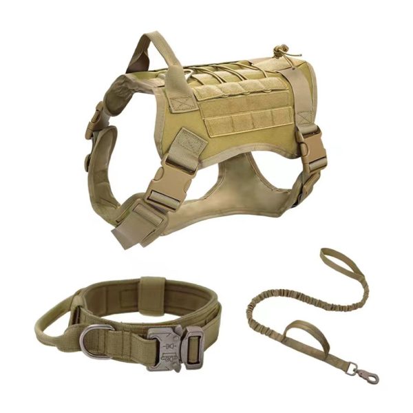 Two Handle Training Dog Leash For Medium And Large Dogs Custom Nylon Tactical Dog Leash Two Handle Training Dog Leash For Medium And Large Dogs Custom Nylon Tactical Dog Leash