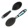 Double Sided Dog Massage Brush Pin Bristle Grooming Brush For All Dogs Double Sided Dog Massage Brush Pin Bristle Grooming Brush For All Dogs