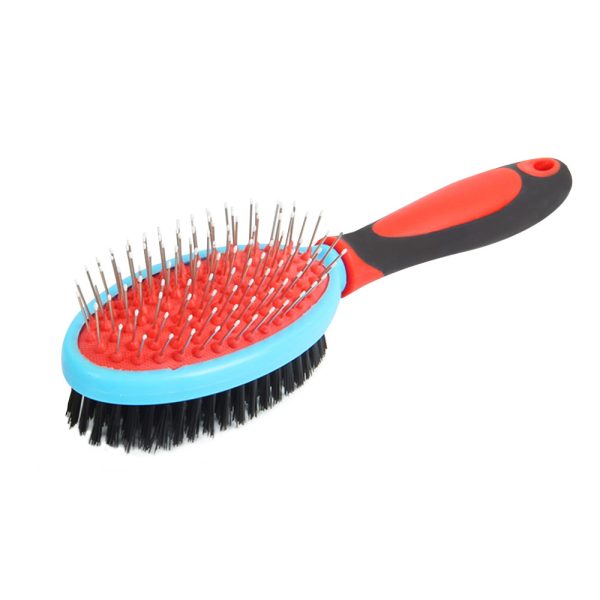 23.7 X 7cm Double Sided Dog Massage Hair Brush Pin Grooming Brush For Dogs 23.7 X 7cm Double Sided Dog Massage Hair Brush Pin Grooming Brush For Dogs