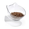 Non Slip Elevated Raised Cat Food And Water Feeding Bowl Cat Shaped Bowl Non Slip Elevated Raised Cat Food And Water Feeding Bowl Cat Shaped Bowl