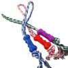 Interactive Durable Dog Knot Rope Bone Dog Teeth Cleaning Toy For Chewers Interactive Durable Dog Knot Rope Bone Dog Teeth Cleaning Toy For Chewers