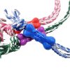 Interactive Durable Dog Knot Rope Bone Dog Teeth Cleaning Toy For Chewers Interactive Durable Dog Knot Rope Bone Dog Teeth Cleaning Toy For Chewers