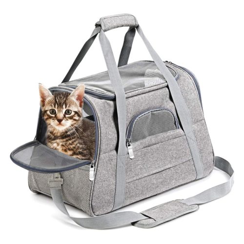 Outdoor Breathable Pet Carrier Bag Portable Soft Cat Travel Transport Bag Outdoor Breathable Pet Carrier Bag Portable Soft Cat Travel Transport Bag