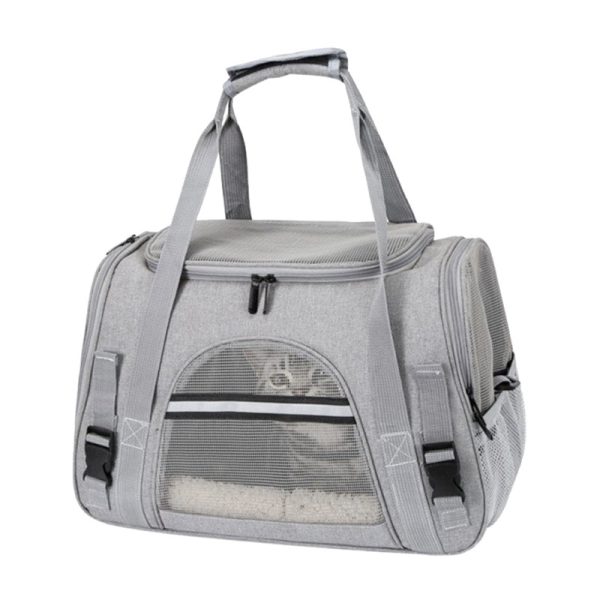 Outdoor Breathable Pet Carrier Bag Portable Soft Cat Travel Transport Bag