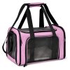 Breathable Pet Travel Carrier Bag Portable Cat Puppy Travel Bag For Comfort And Safety
