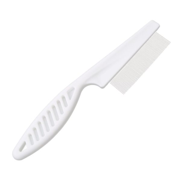 Stainless Pin Pet Flea Comb Dog Cat Grooming Brush For Head Lice Detection
