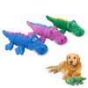 Plush Crocodile Squeaker Dog Toy With Sound Paper Airbag Relieves Anxiety Plush Crocodile Squeaker Dog Toy With Sound Paper Airbag Relieves Anxiety