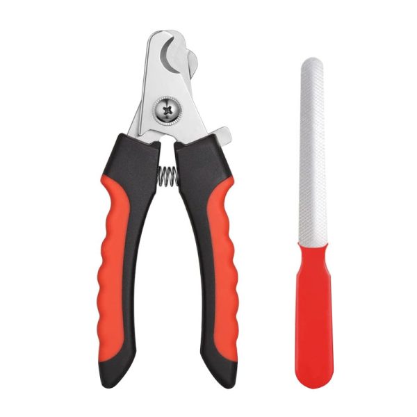 Stainless Steel Pet Nail Clipper With Safety Guard For Dogs Cats Stainless Steel Pet Nail Clipper With Safety Guard For Dogs Cats