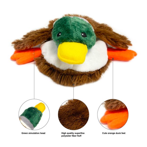 Dog Soft Plush Toys Stuffing Free Interactive Squeaky Puppy Wild Duck Dog Soft Plush Toys Stuffing Free Interactive Squeaky Puppy Wild Duck