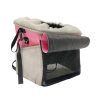 Bike Basket For Dogs Cats Backpack Carrier Removable Folding Pet Bicycle Front Basket Bike Basket For Dogs Cats Backpack Carrier Removable Folding Pet Bicycle Front Basket