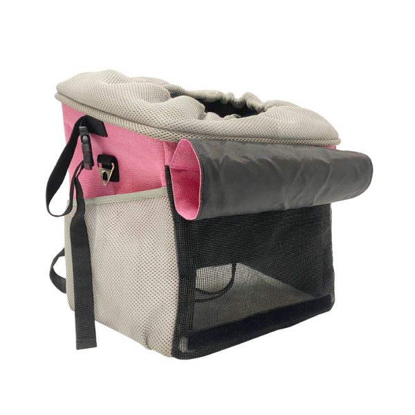 Bike Basket For Dogs Cats Backpack Carrier Removable Folding Pet Bicycle Front Basket Bike Basket For Dogs Cats Backpack Carrier Removable Folding Pet Bicycle Front Basket