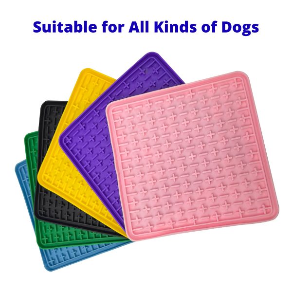 Dishwasher Safe Silicone Collapsible Lick Mat Dog With Suction Cups Dishwasher Safe Silicone Collapsible Lick Mat Dog With Suction Cups