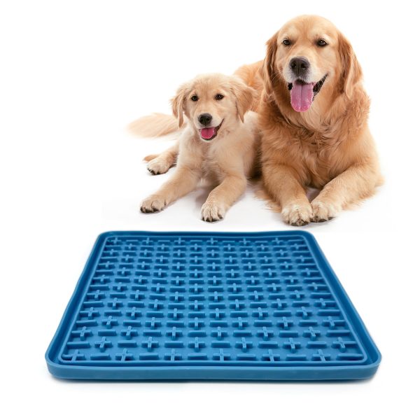Dishwasher Safe Silicone Collapsible Lick Mat Dog With Suction Cups Dishwasher Safe Silicone Collapsible Lick Mat Dog With Suction Cups
