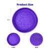 Calming Easy To Clean Silicone Lick Bowl For Dogs Cats Slow Feeding