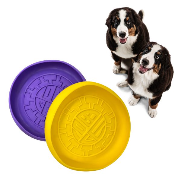 Calming Easy To Clean Silicone Lick Bowl For Dogs Cats Slow Feeding Calming Easy To Clean Silicone Lick Bowl For Dogs Cats Slow Feeding