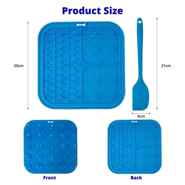 Lick Mat For Dogs Premium Lick Pad Suction Cups For Dog Anxiety Relief Lick Mat For Dogs Premium Lick Pad Suction Cups For Dog Anxiety Relief