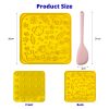 Dog Feeding Lick Mat Square Pet Slow Feeders Anti Gulping Healthy Eating Dog Feeding Lick Mat Square Pet Slow Feeders Anti Gulping Healthy Eating