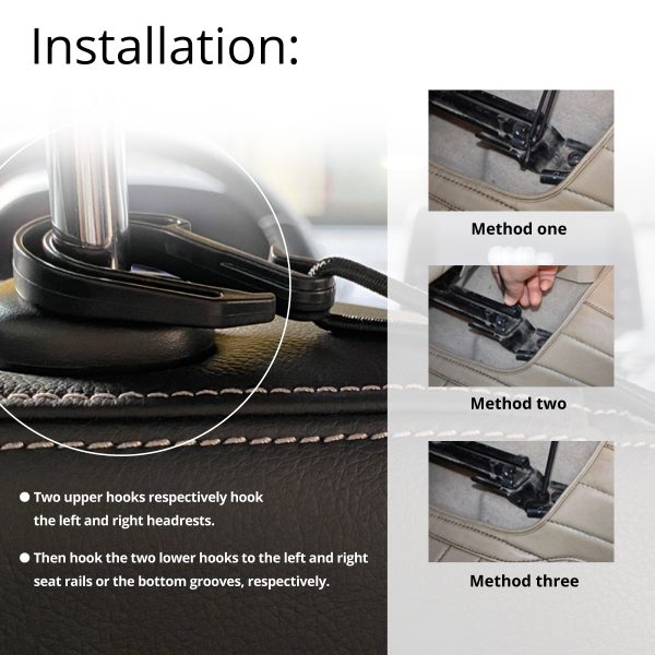 Dog Car Net Barrier Pet Barrier With Stretchable Storage Bag Dog Car Net Barrier Pet Barrier With Stretchable Storage Bag