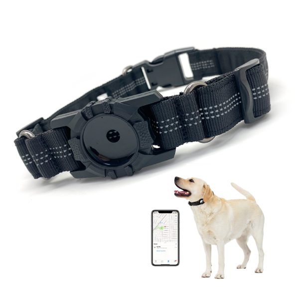 Pet Tracking Collar Nylon Air Tag Dog Collar Holder For Tracking GPS Pet Tracking Collar Nylon Air Tag Dog Collar Holder For Tracking GPS
