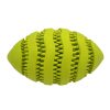 Teeth And Gums Rubber Olive Ball Dog Chew Toy Durable Safe