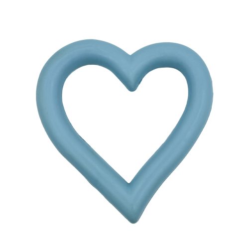 Rubber Pet Toy Heart Shape Durable Chewable Washable A New Playtime Choice For Pets