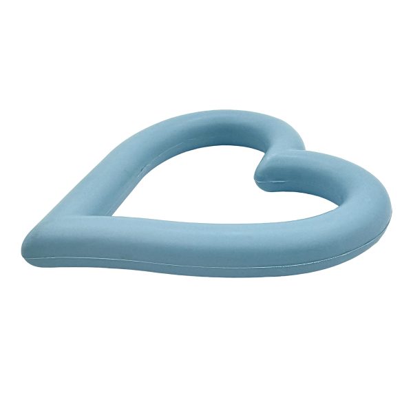 Rubber Pet Toy Heart Shape Durable Chewable Washable A New Playtime Choice For Pets