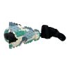 Rubber Pet Toy Cone Shape With Treat Slot Durable Chewable Promotes Oral Health