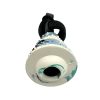 Rubber Pet Toy Cone Shape With Treat Slot Durable Chewable Promotes Oral Health