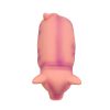 Cute Latex Pig Shape Dog Toy Durable Pet Toy For Chewing And Interactive Play