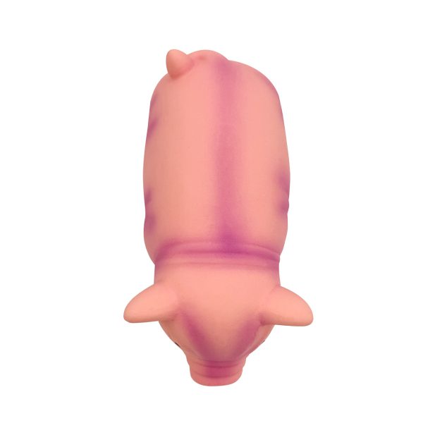 Cute Latex Pig Shape Dog Toy Durable Pet Toy For Chewing And Interactive Play