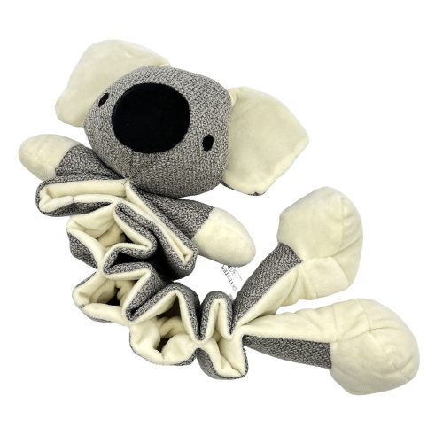 Stretchable Koala Dog Toy Plush Squeaky Toy With Crinkle Sound For Aggressive Chewers Stretchable Koala Dog Toy Plush Squeaky Toy With Crinkle Sound For Aggressive Chewers
