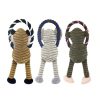Squeaky Plush Rope Dog Toy Durable Interactive Teething Anxiety Relief Toy Squeaky Plush Rope Dog Toy Durable Interactive Teething Anxiety Relief Toy