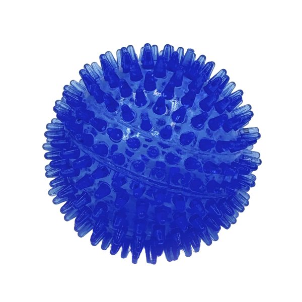 Tough Interactive Chew Toy Durable TPR Squeaky Dog Ball
