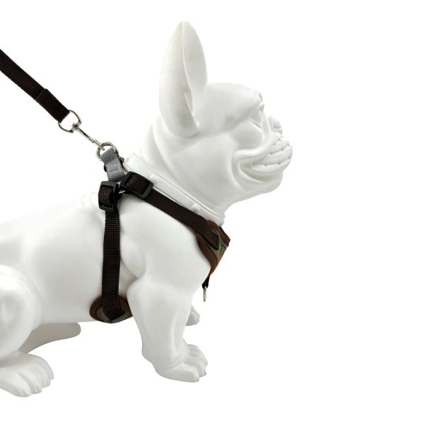 Reflective Custom Logo Dog Harness Leash Set For Small Medium Dogs