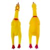 Screaming Chicken Bite Resistant Squeaky Pet Rubber Dog Toy