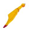 Screaming Chicken Bite Resistant Squeaky Pet Rubber Dog Toy