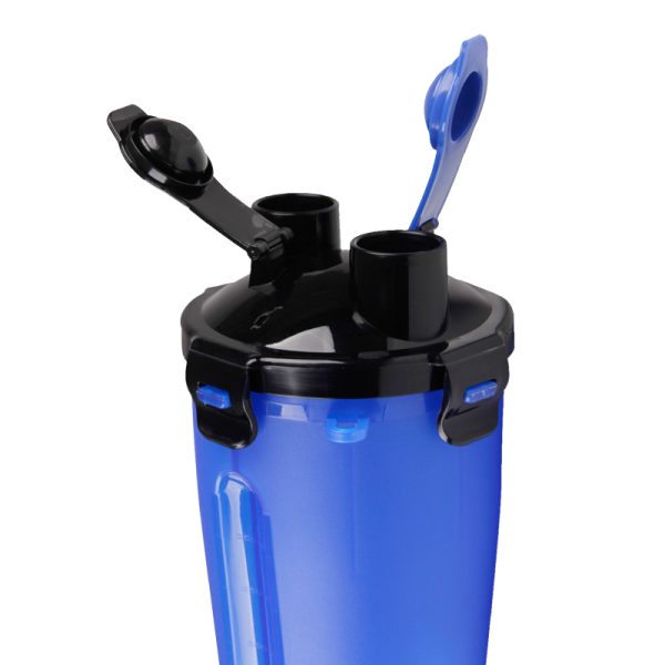 Portable Dog Travel Water Bottle With Food Container And Detachable Silicone Bowl Portable Dog Travel Water Bottle With Food Container And Detachable Silicone Bowl
