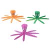 Octopus No Stuffing Crinkle Plush Dog Toys Dog Squeaky Toys Interactive Chew Toys
