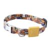 Nylon Pet Collar With Metal Buckle Durable Adjustable Ideal For All Pets Nylon Pet Collar With Metal Buckle Durable Adjustable Ideal For All Pets