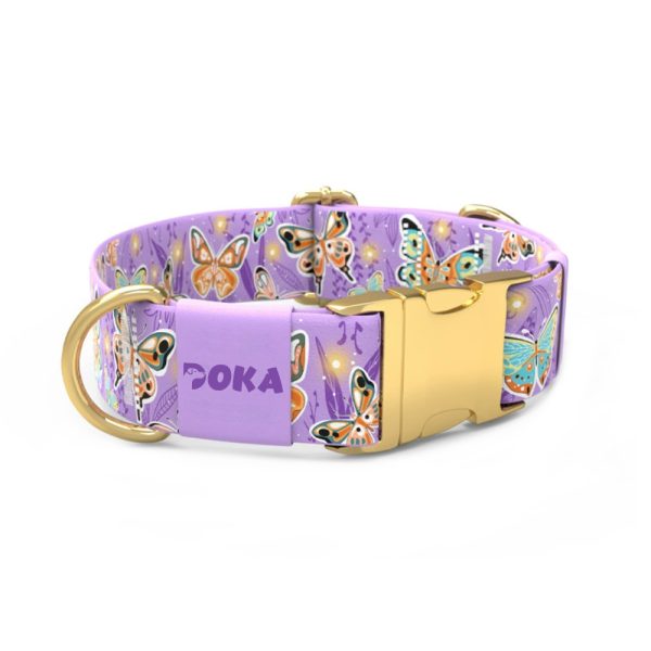 Colorful Nylon Dog Collar Adjustable Durable Lightweight Pet Collar For All Dogs